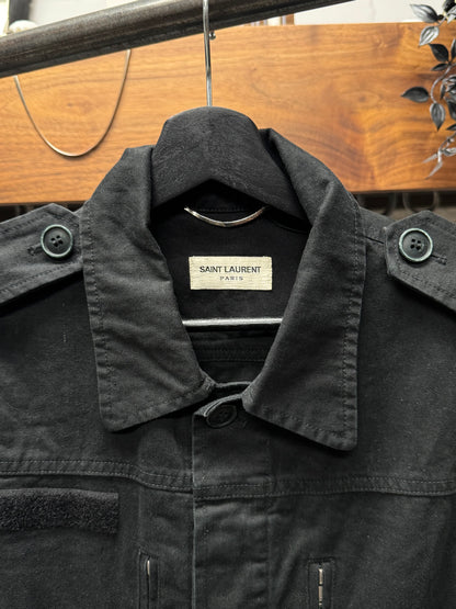 SS2017 Saint Laurent ‘Waiting for Sunset’ Military Jacket