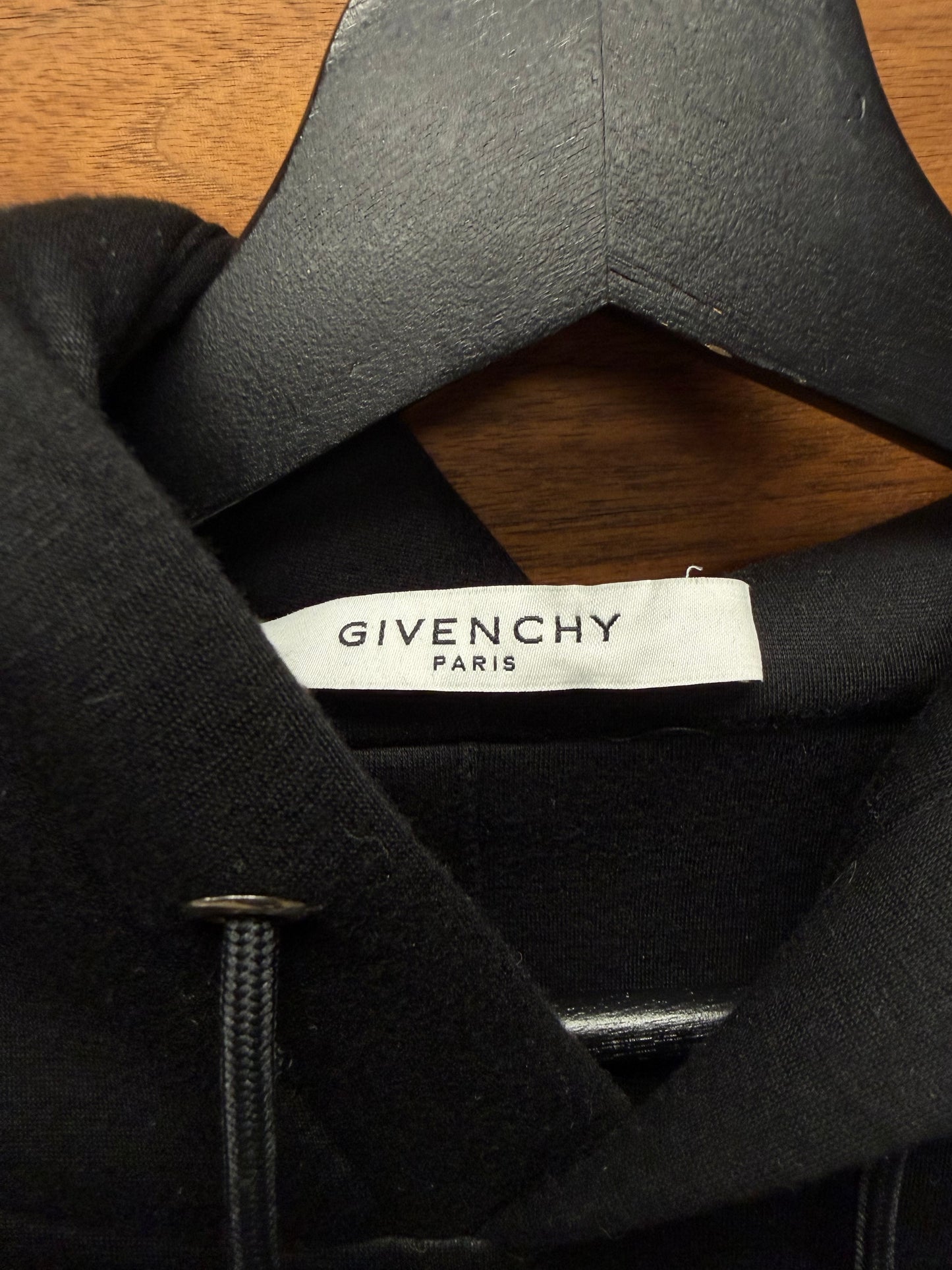 SS2016 Givenchy by Ricardo Tisci ‘Shark’ Black Graphic Hoodie