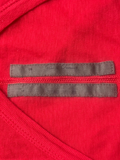 AW2008 Rick Owens ‘Stag’ Scarlett Red Tank Top