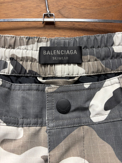 AW2024 Balenciaga ‘Skiwear’ Ripstop Snow Camo Pants