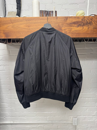 Dries Van Noten Reversible Black/Floral Print Bomber Jacket