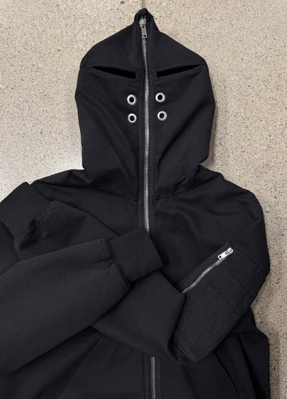 Rick Owens DRKSHDW ‘GIMP’ Black Cotton/Canvas Flight Bomber