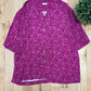 Dries Van Noten ‘Cassi’ Fuchsia Pink Camp Collar Shirt