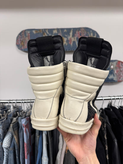 SS2022 Rick Owens ‘Fogachine’ Genuine Python Hide Geobaskets