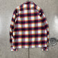 SS2024 Supreme ‘Shadow Plaid’ Zip Up Flannel