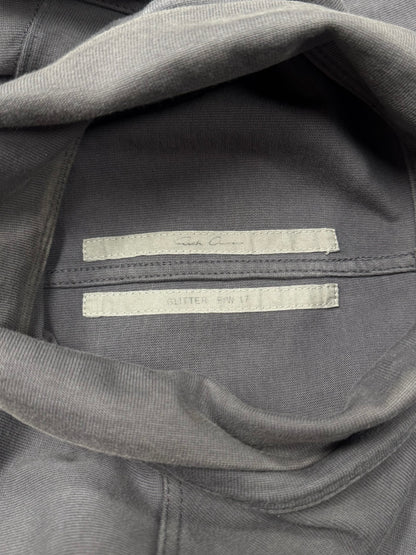 AW2017 Rick Owens ‘Plum’ Purple Mock Neck Sweater