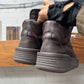 Rick Owens x Converse ‘TURBOPWN’ Chocolate Brown High Top Sneakers