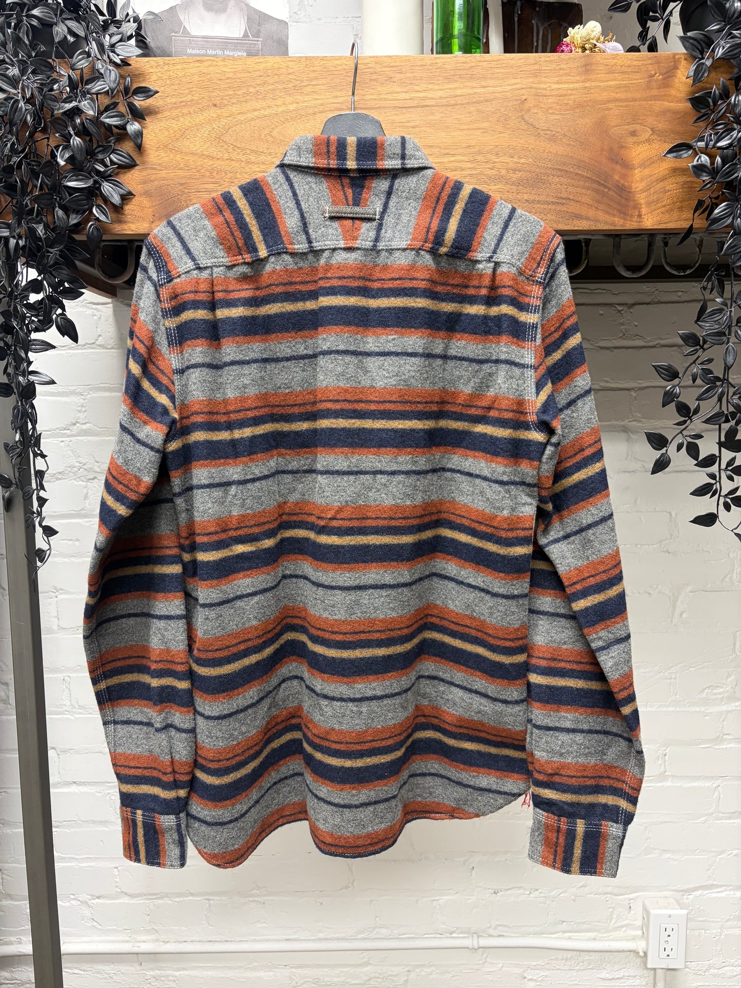 2013 Comme Des Garçons Homme ‘Blanket Liner’ Wool Button Up Shirt