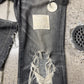 AW2004 Number (N)ine ‘Give Peace a Chance’ Patchwork Denim