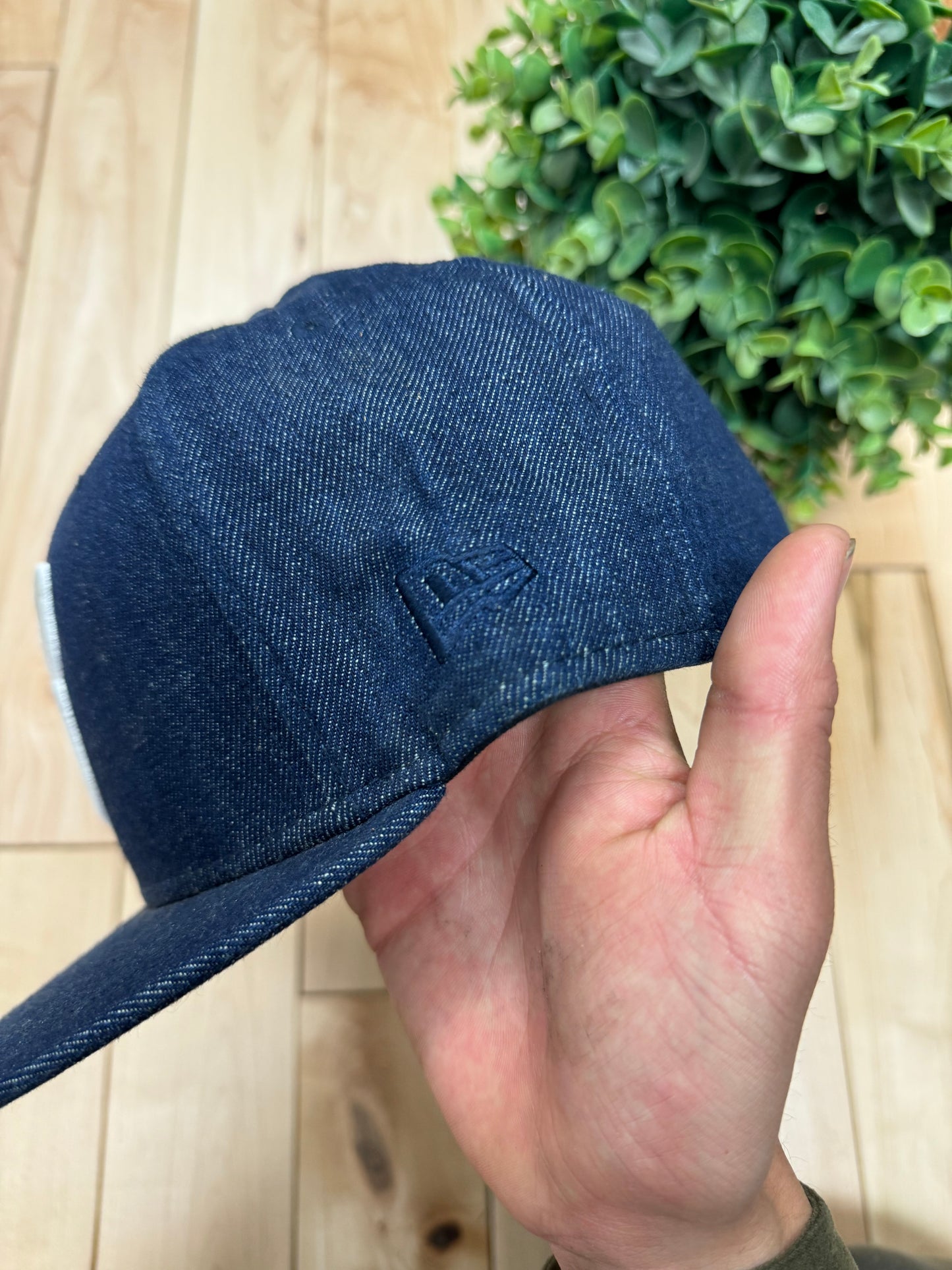 2000s Billionaire Boys Club x New Era Denim Fitted Hat