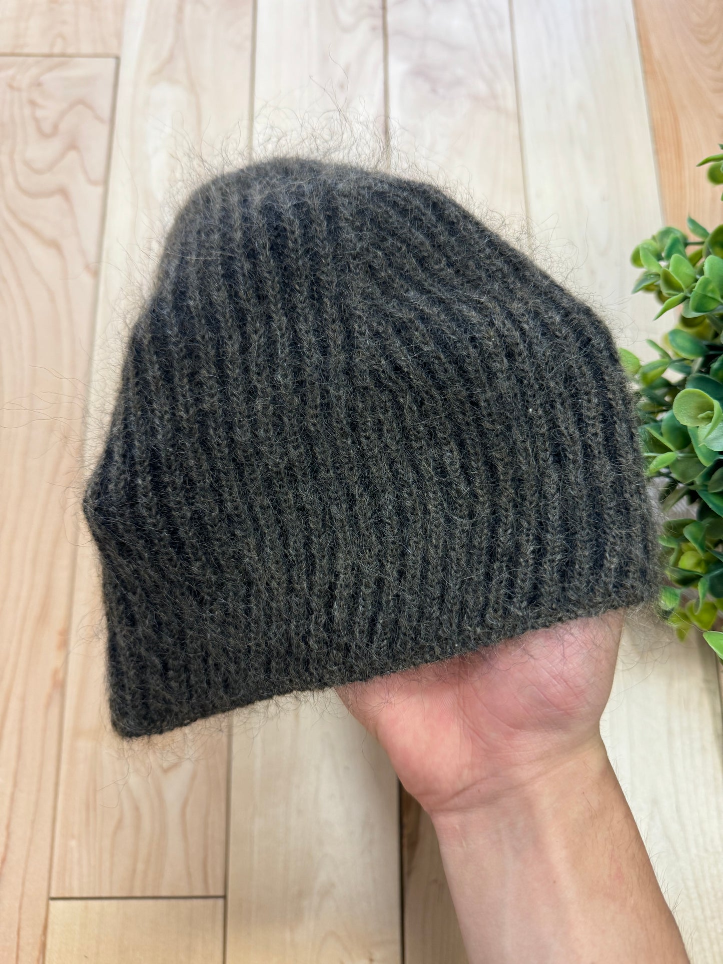 AW2019 Rick Owens ‘Larry’ Virgin Wool/Mohair Beanie