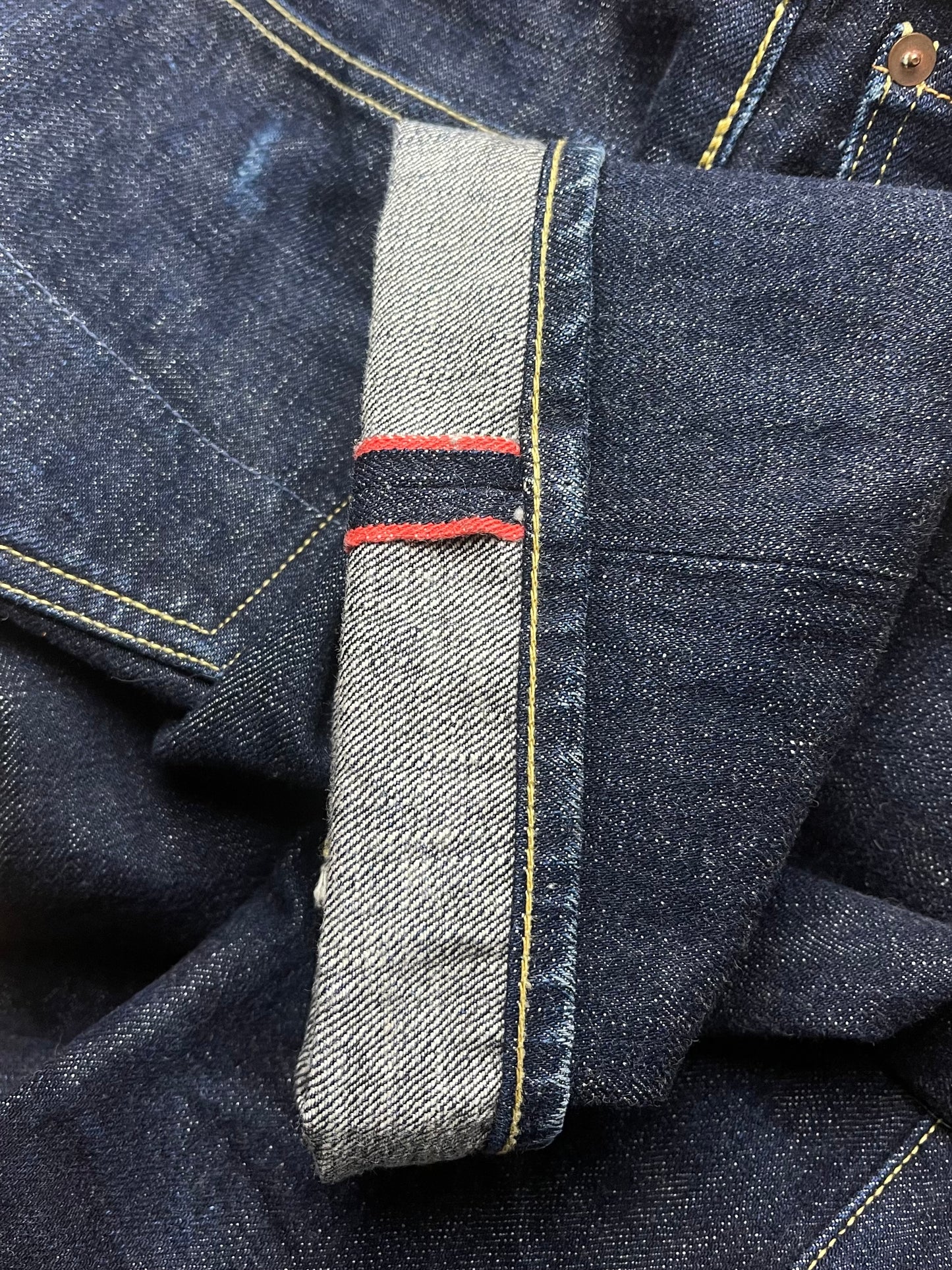 Kapital Heavyweight Raw Blue Selvedge Denim