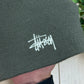 Stussy Olive/White Ribbed Beanie