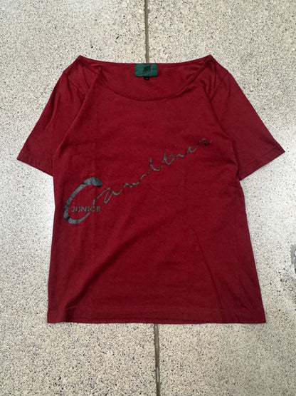 Vintage 90s Jean Paul Gaultier Junior Cursive Logo Shirt