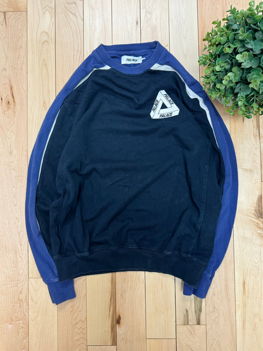 Palace Color Blocked Tri-Ferg Logo Sweatshirt