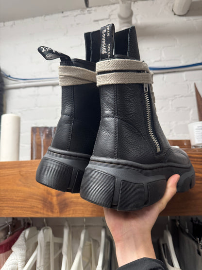 Rick Owens Doc Martens 1460 ‘DMXL’ Jumbo Lace Leather Boots