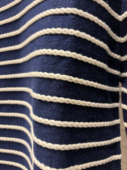 Dior Homme Blue/White Striped Knit Sweater