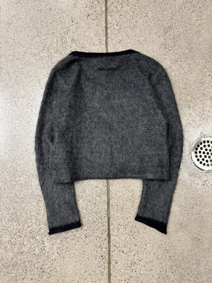 Vintage Jean Paul Gaultier ‘Maille’ Cropped Wool Knit Sweater