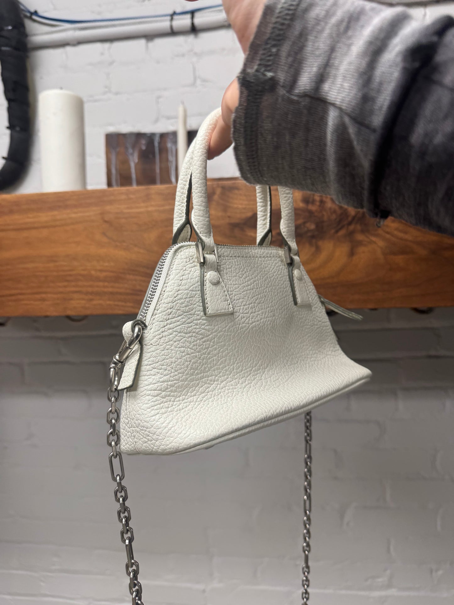 Maison Margiela Micro ‘5AC’ Miniature Leather Purse