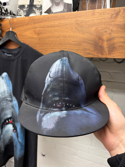SS2016 Givenchy by Ricardo Tisci ‘Shark’ Black Snap-Back Hat