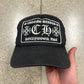 Chrome Hearts ‘Hollywood’ CH Logo Black Mesh Trucker Hat