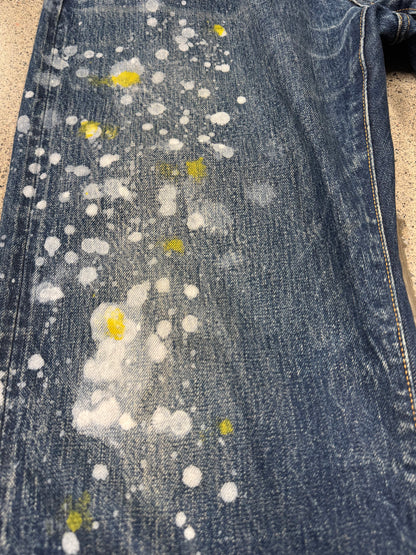 Yohji Yamamoto Y’s x Spotted Horse Japanese Selvedge Paint Splatter Denim
