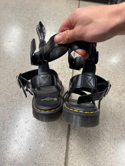 SS2021 Rick Owens x Doc Martens ‘Gladiator’ Leather Strap Sandals