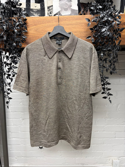 Vintage Gucci 70s Style ‘G’ Embroidered Logo Piqué Polo