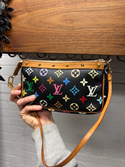 SS2003 Louis Vuitton x Takashi Murakami ‘Pochette’ Mini Shoulder Bag