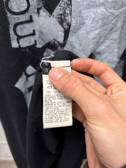 Yohji Yamamoto ‘Ground Y’ Black Graphic T-Shirt