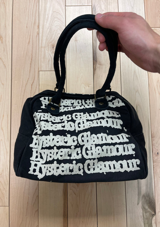 2000s Hysteric Glamour ‘Script Logo’ Top Handle/Shoulder Bag