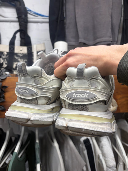 Balenciaga ‘Track Runner’ White Low Top Sneakers