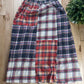 Vintage 1990s Yohji Yamamoto Y’s For Living Tartan Plaid Patchwork Skirt