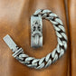 Chrome Hearts ‘Dagger Box ID’ XL Cuban Link Bracelet