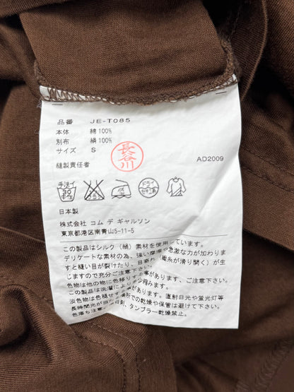 SS2009 Junya Watanabe ‘Floral’ Brown T-Shirt