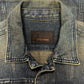 Tete Homme Wool Pocket Denim Trucker Jacket