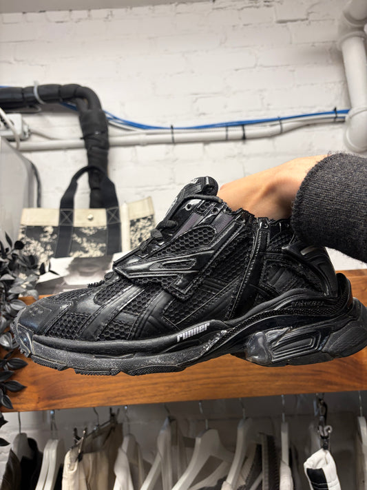 Balenciaga ‘Runner’ Triple Black Low Top Sneakers