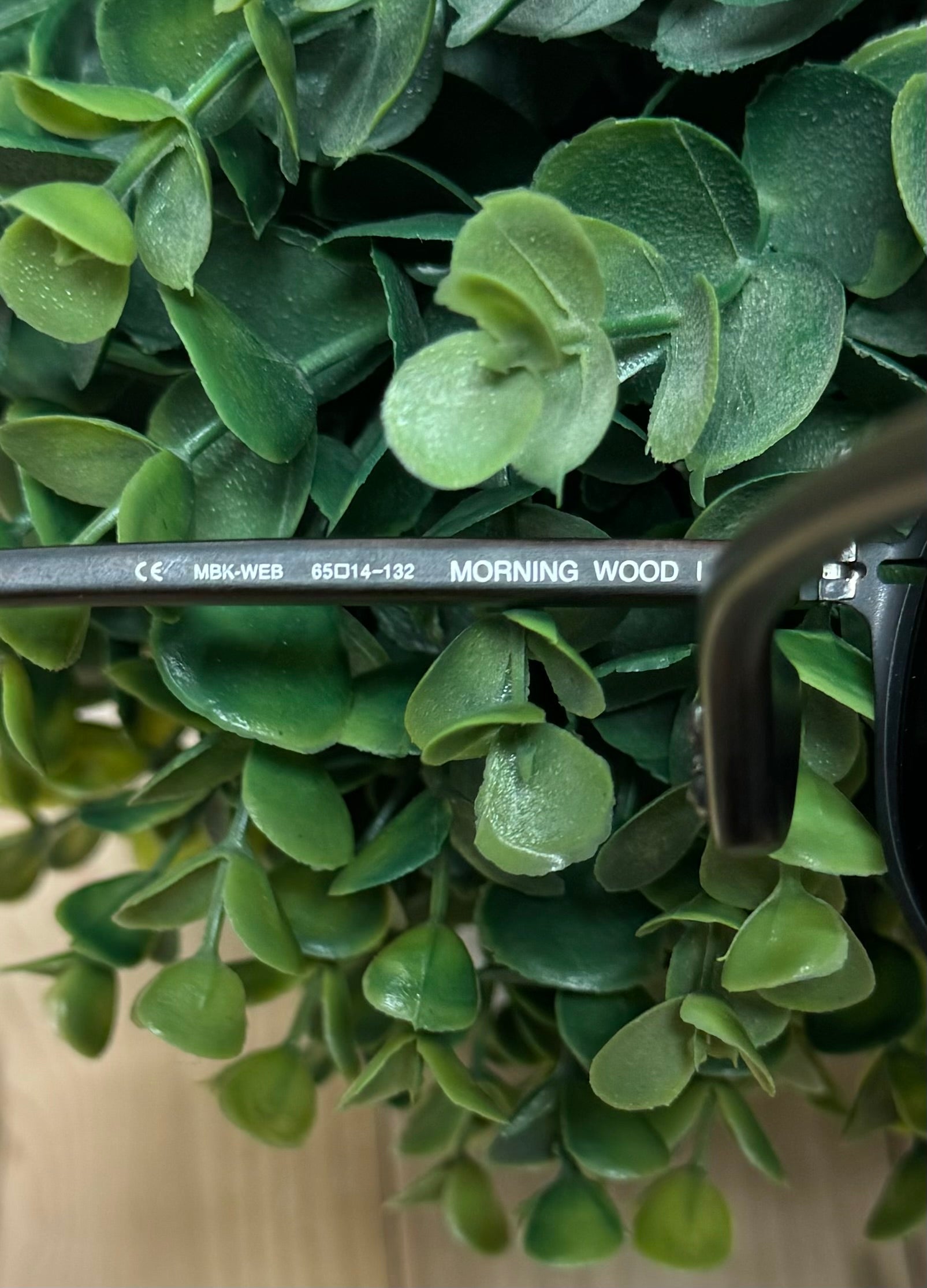 Chrome Hearts 'Morning Wood' Ebony/925 Silver Aviator Chrome Hearts 'Morning Wood' Ebony/925 Silver Aviator