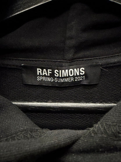 AW2021 Raf Simons ‘Isolation’ Patch Pullover Hoodie
