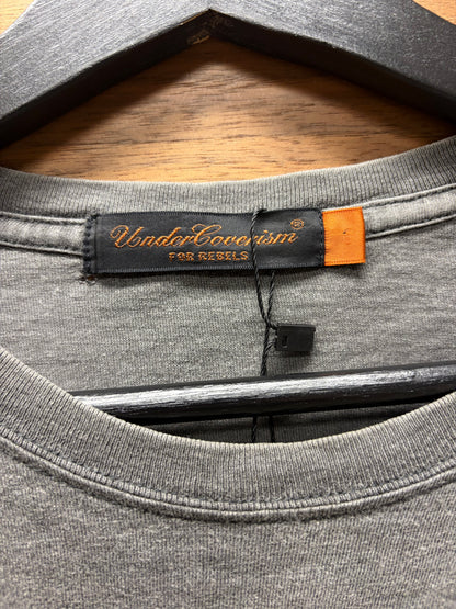 AW2004 Undercover ‘But Beautiful’ Gas Mask Bunny Grey Long Sleeve Shirt