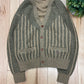 Vintage Balmain Heavyweight Wood Button Cardigan