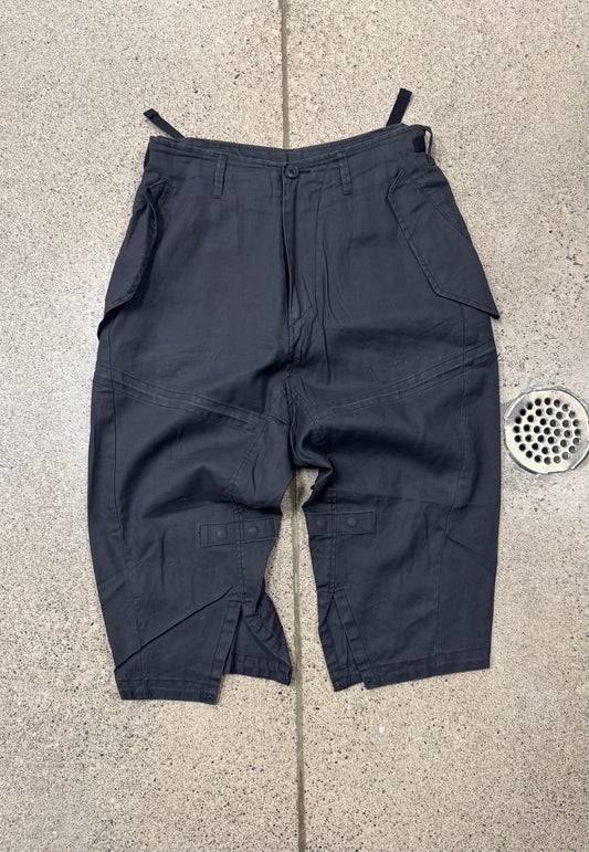 SS2019 Julius ‘Coated Cotton Twill’ Balloon Cut Shorts