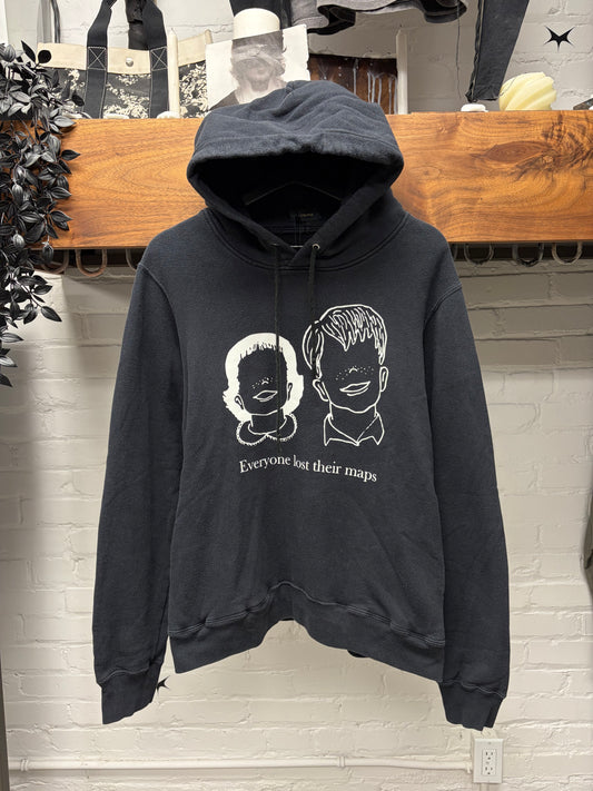 AW2017 Undercover ‘Everyone Lost Their Maps’ Drawstring Hoodie