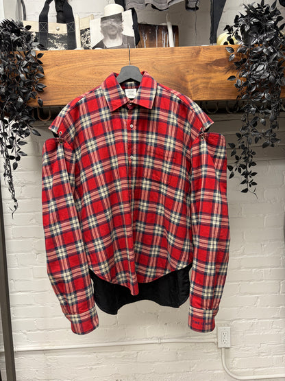 AW2017 Vetements ‘Detached Sleeve’ Flannel with Quilted Interior Liner
