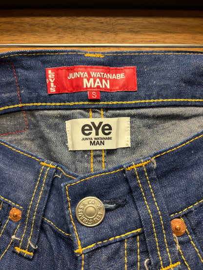 2021 Junya Watanabe x Levi’s Bootcut Blue Jeans
