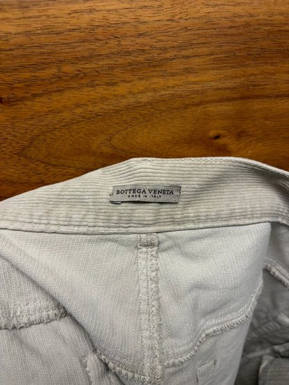 Bottega Veneta Tan Corduroy Skinny Jeans