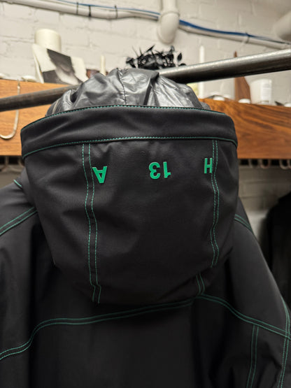 Hood by Air Down Filled ‘H31A’ Full Length Black Parka