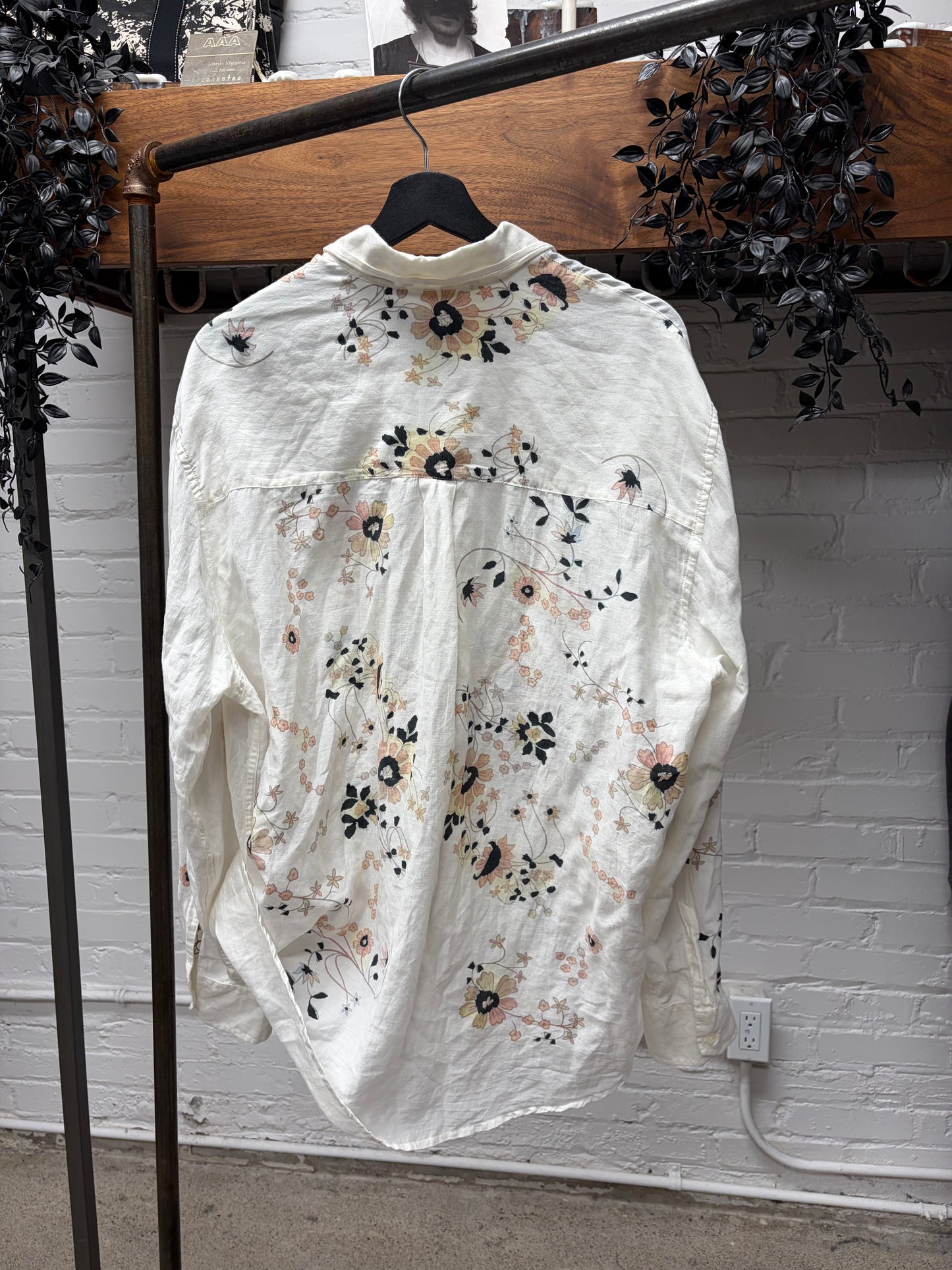 Our Legacy ‘Above Shirt’ Floral Patterned Button Up