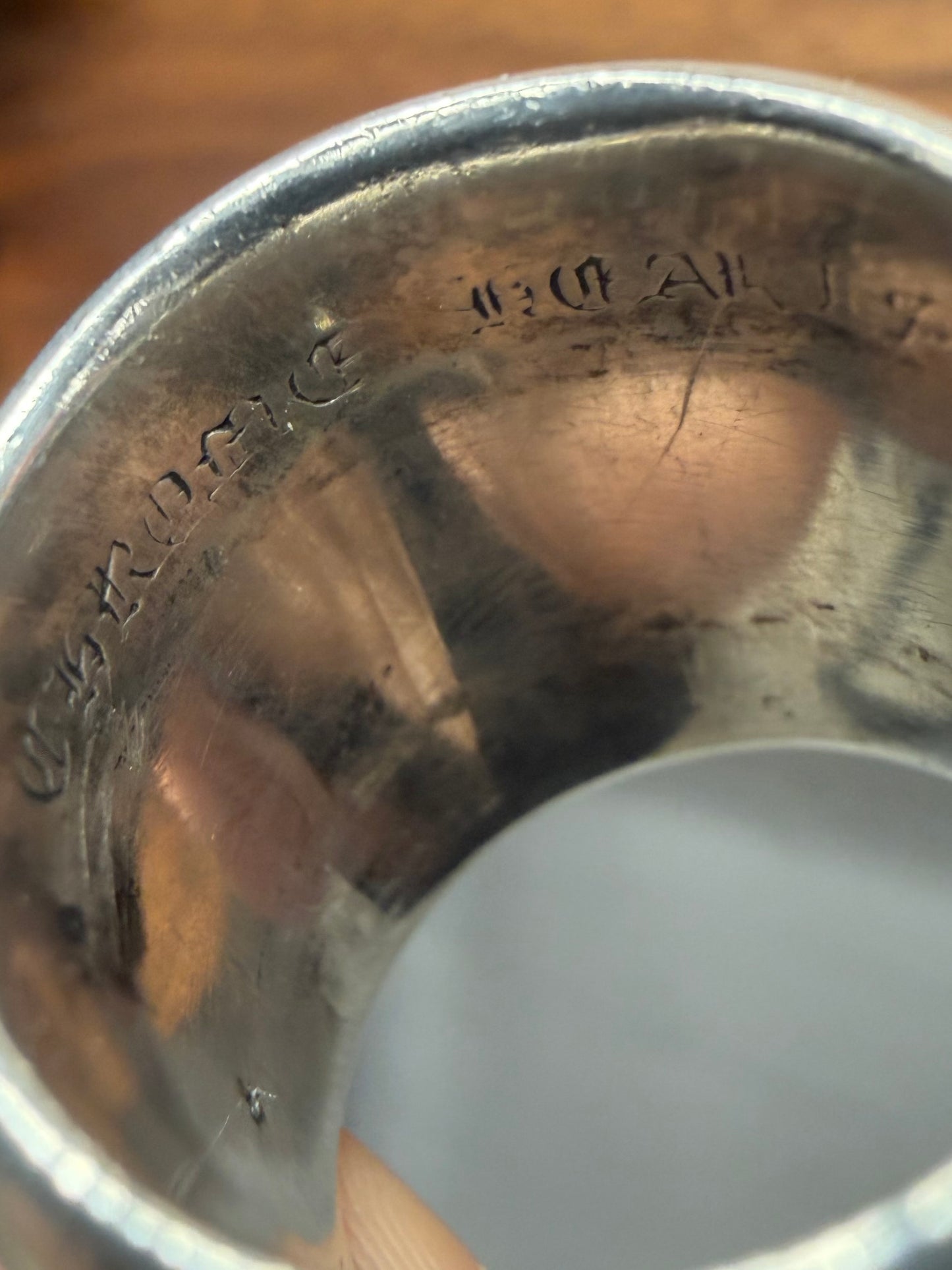 Chrome Hearts ‘Classic Oval Cross’ 925 Silver Ring