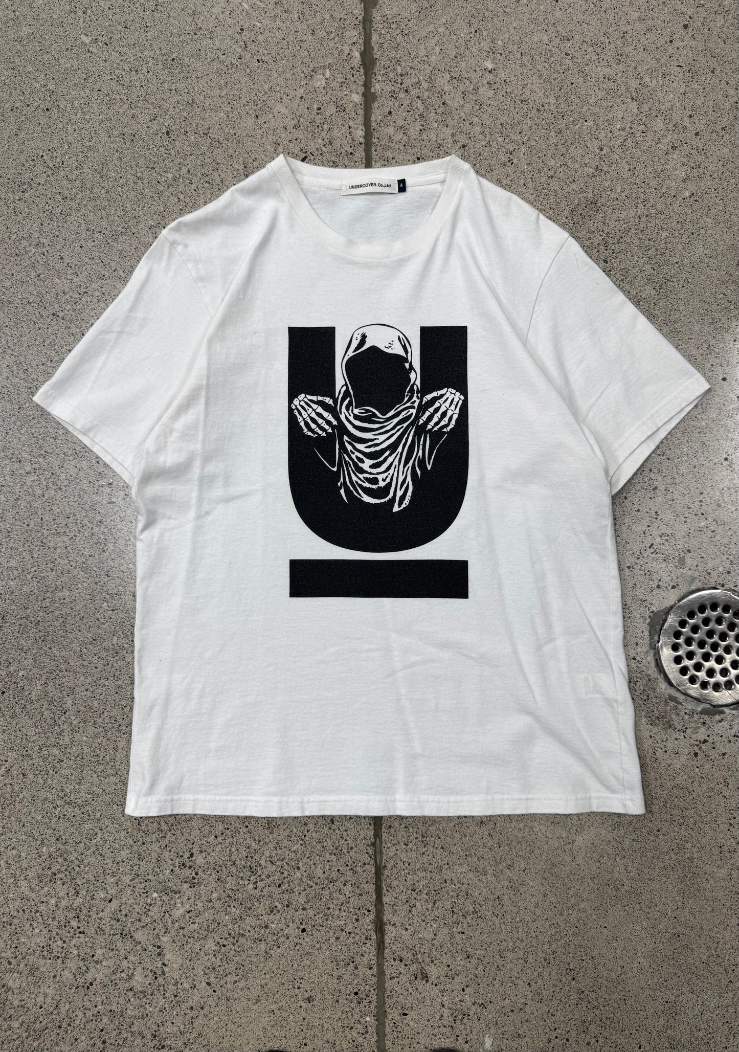 Undercover ‘Grim Reaper’ U Logo Graphic T-Shirt